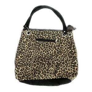 ✰ Leopard print canvas tote ✰